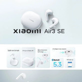هدفون بلوتوثی شیائومی مدل Air 3 se با نویز کنسلینگ فعال