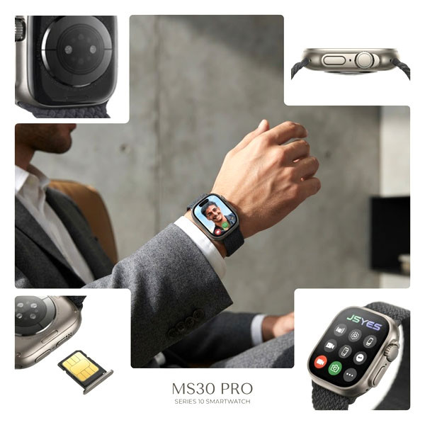 ساعت هوشمند JSYES MS30 PRO سیمکارتخور با دوربین مخفی