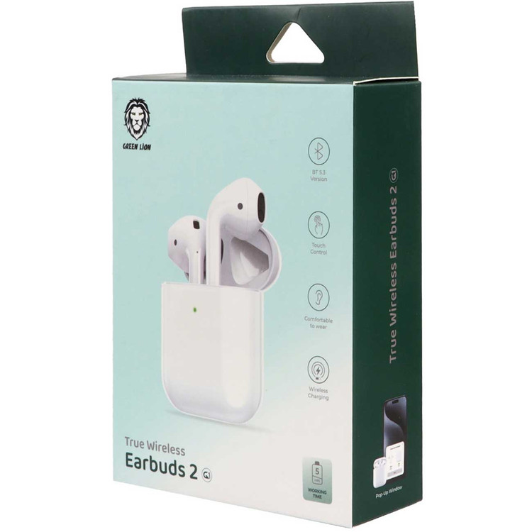 هندزفری بی سیم گرین لاین مدل True wireless Earbuds2