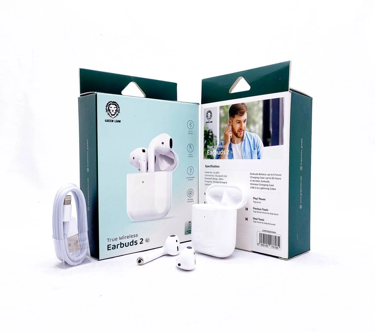 هندزفری بی سیم گرین لاین مدل True wireless Earbuds2