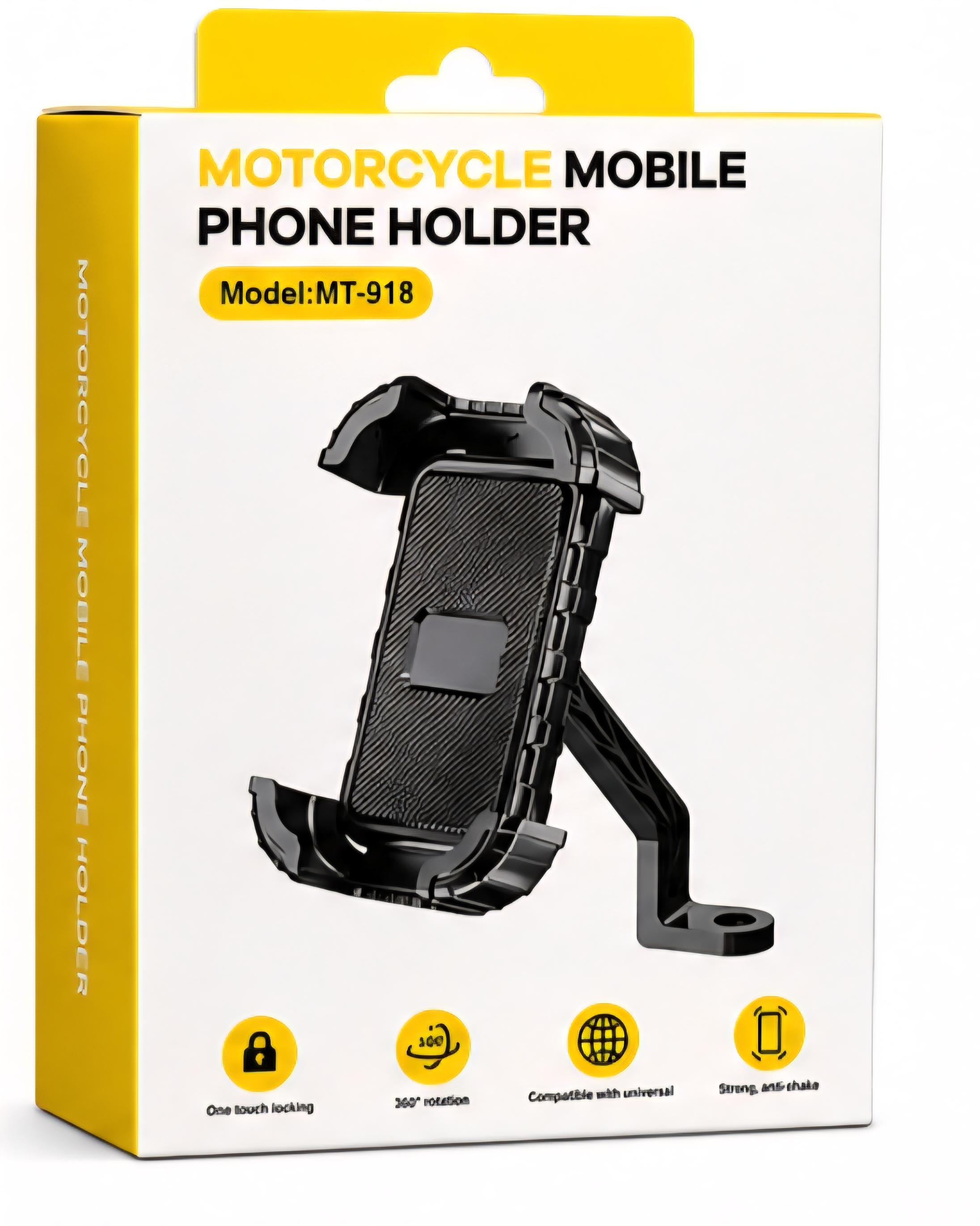 هولدر نگهدارنده موبایل موتور سیکلت و دوچرخه مدل MT-918