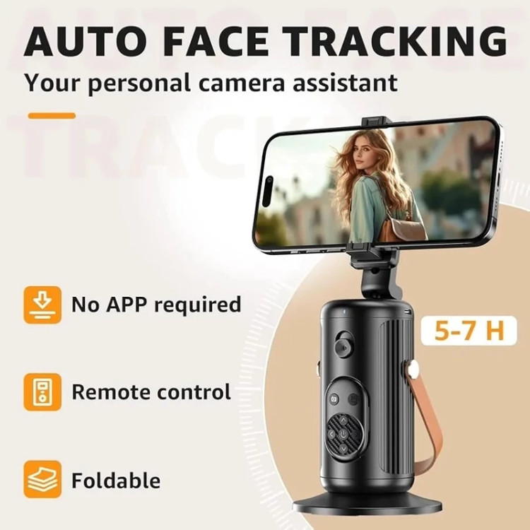 پایه نگهدارنده هوشمند موبایل و تبلت با قابلیت ردیابی سوژه مدل P01
